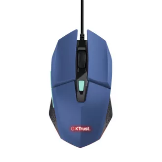 TRUST miška GXT 109B FELOX Gaming Mouse, optična, USB, modra