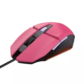 TRUST miška GXT 109P FELOX Gaming Mouse, optična, USB, roza