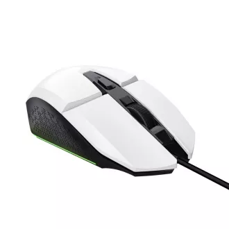TRUST mouse GXT 109W FELOX Gaming Mouse, optična, USB, bela