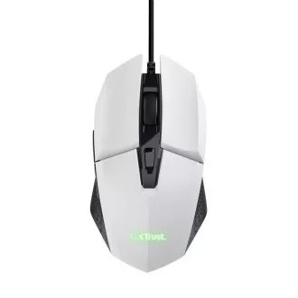 TRUST mouse GXT 109W FELOX Gaming Mouse, optična, USB, bela