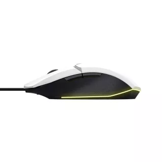 TRUST mouse GXT 109W FELOX Gaming Mouse, optična, USB, bela