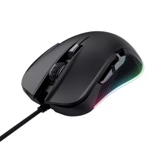TRUST GXT 922 YBAR Gaming Mouse, optična, USB, črna