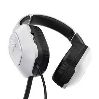TRUST Gaming slušalke GXT 415W ZIROX bele barve