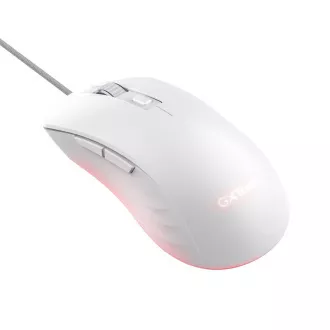 TRUST Gaming Mouse GXT 924W YBAR  Gaming Mouse, optična, USB, bela