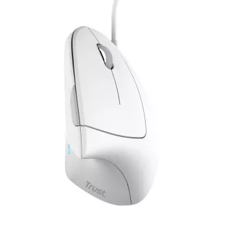 TRUST Verto Vertical Mouse Ergonomska miška, USB, bela