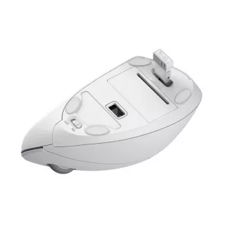 TRUST Verto Vertical Mouse Brezžična ergonomska miška, USB, bela TRUST Verto Vertical Mouse Brezžična ergonomska miška, USB, bela