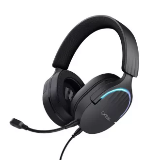 TRUST Gaming slušalke GXT 490 FAYZO, USB, črne