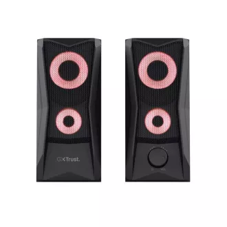 TRUST Speakers GXT 606 Javv RGB-osvetljeni 2.0 zvočniški komplet, črn TRUST Speakers GXT 606 Javv RGB-osvetljeni 2.0 zvočniški komplet, črn