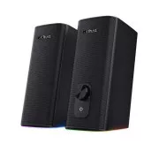TRUST Speakers GXT 612 CETIC RGB-osvetljeni 2.0 zvočniški komplet, Bluetooth, črn