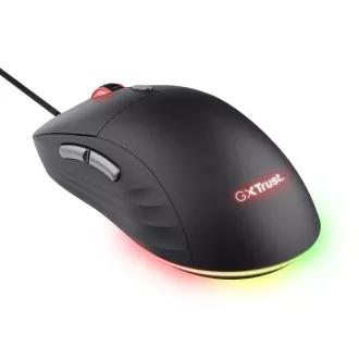 TRUST GXT925 Redex II Gaming Mouse, optična, RGB, črna