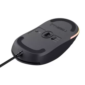 TRUST GXT925 Redex II Gaming Mouse, optična, RGB, črna