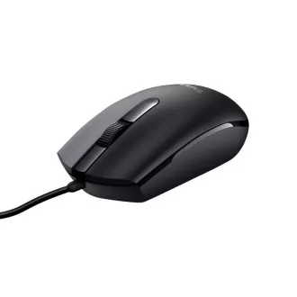 TRUST miška TM-101, optična, ECO, USB, črna
