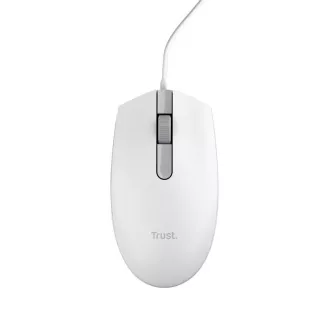 TRUST miška TM-101, optična, ECO, USB, bela