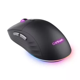 TRUST GXT926 Redex II Gaming Mouse, brezžična, laserska, RGB, črna