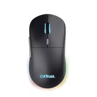 TRUST GXT926 Redex II Gaming Mouse, brezžična, laserska, RGB, črna