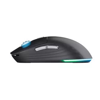 TRUST GXT926 Redex II Gaming Mouse, brezžična, laserska, RGB, črna