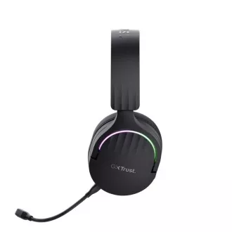 TRUST Gaming slušalke GXT 491 FAYZO, brezžične, USB, črne