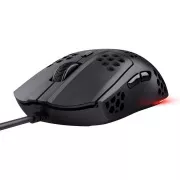 TRUST Mouse GXT 928 Helox Lightweight, črna