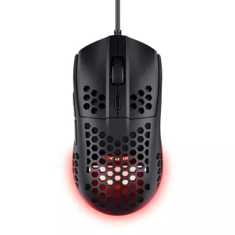 TRUST Mouse GXT 928 Helox Lightweight, črna