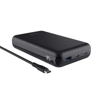 TRUST Powerbank za prenosni računalnik 100 W, 2xUSB-C, 1xUSB - 20000 mAh