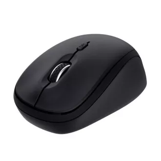 TRUST Mouse YVI , brezžična, Eco, črna - bluetooth   wifi