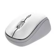 TRUST Mouse YVI , brezžična, Eco, bela - bluetooth   wifi