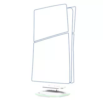 TRUST PS5 stojalo GXT 229, LED, USB-C, belo