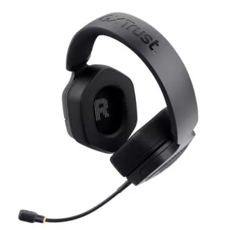 TRUST Gaming slušalke GXT 493 Carus, Bluetooth, 2,4 GHz, črne