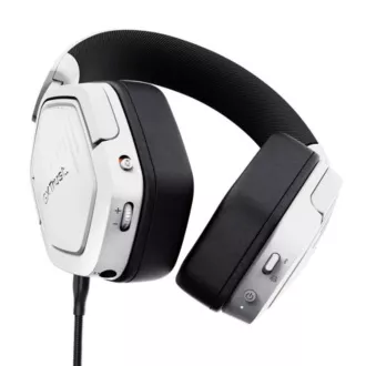 TRUST Gaming slušalke GXT 493W Carus, Bluetooth, 2,4 GHz, bele