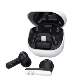 TRUST Slušalke GXT 409 Oxxie, slušalke, Bluetooth, RF 2,4 GHz, sprejemnik USB-C, bele TRUST Slušalke GXT 409 Oxxie, slušalke, Bluetooth, RF 2,4 GHz, sprejemnik USB-C, bele