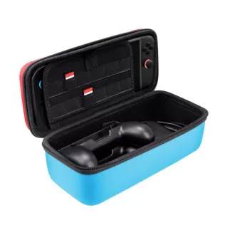 TRUST etui za Nintendo Switch GXT1252RB XL HARDCASE SWITCH 2, rdeče in modro