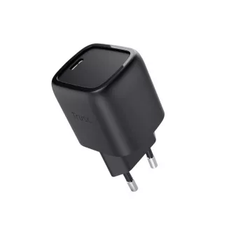 TRUST GaN polnilec MAXO 30W, USB-C, črn