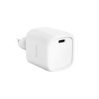 TRUST GaN polnilec MAXO 30W, USB-C, bel