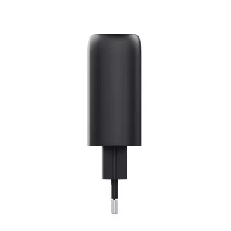 TRUST GaN MAXO 65W 2-portni polnilec USB-C, črn