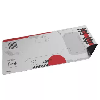 TRUST podloga za miško GXT 759, XXL, bela