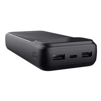 TRUST Powerbank Avala, 20000 mAh, 1xUSB-C   2xUSB, črna