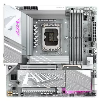 GIGABYTE MB Sc LGA1851 Z890M A ELITE WF7 ICE, Intel Z890, 4xDDR5, 1xDP, 1xHDMI, 1xUSB4, WiFi, mATX GIGABYTE MB Sc LGA1851 Z890M A ELITE WF7 ICE, Intel Z890, 4xDDR5, 1xDP, 1xHDMI, 1xUSB4, WiFi, mATX
