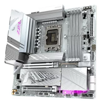 GIGABYTE MB Sc LGA1851 Z890M A ELITE WF7 ICE, Intel Z890, 4xDDR5, 1xDP, 1xHDMI, 1xUSB4, WiFi, mATX GIGABYTE MB Sc LGA1851 Z890M A ELITE WF7 ICE, Intel Z890, 4xDDR5, 1xDP, 1xHDMI, 1xUSB4, WiFi, mATX