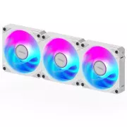 Ventilator GIGABYTE AORUS EZ CHAIN FAN ICE 3-PACK, 3x120mm, bel