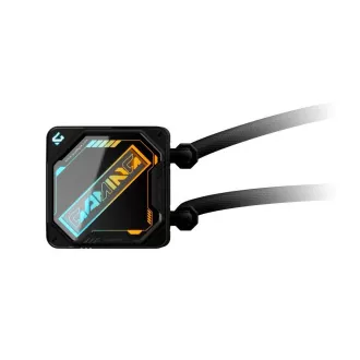 GIGABYTE Vodni hladilnik GAMING 360, 3x120mm, ARGB, LGA1851, AM5, črn