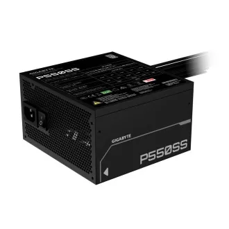 GIGABYTE napajalnik P550SS, 550W, 80  Silver, 120mm, ATX 3.0, črn