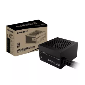GIGABYTE napajalnik P550SS, 550W, 80  Silver, 120mm, ATX 3.0, črn
