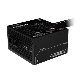 GIGABYTE P650SS, 650W, 80  Silver, 120mm, ATX 3.0, črna