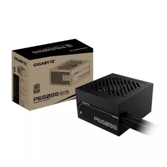 GIGABYTE P650SS, 650W, 80  Silver, 120mm, ATX 3.0, črna