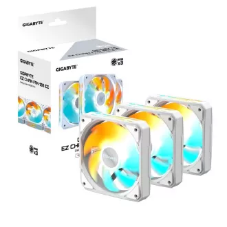 Ventilator GIGABYTE EZ CHAIN FAN 3-PACK, 3x120mm, bel