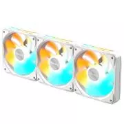 GIGABYTE ventilator EZ CHAIN RVS FAN 3-PACK, 3x120mm, bel