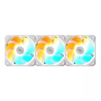 GIGABYTE ventilator EZ CHAIN RVS FAN 3-PACK, 3x120mm, bel