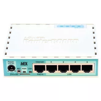 MikroTik RouterBOARD E50UG, hEX (različica 2024)