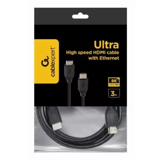 GEMBIRD CABLEXPERT HDMI 2.1, 8K, M/M, 3 m, črna