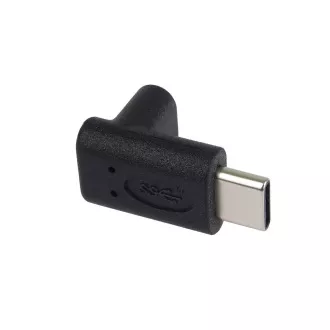 PremiumCord Adapter USB-C z USB-C, ukrivljen za 90° PremiumCord Adapter USB-C z USB-C, ukrivljen za 90°